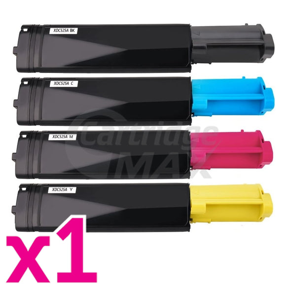 4-Pack Fuji Xerox Generic Docuprint C525A / C2090FS - Colour Combo Toner