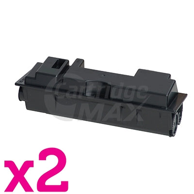2 x Compatible TK-18 Black Laser Toner Cartridge For Kyocera FS-1020D, FS-1020DN, FS-1118MFP, KM-1500, KM-1815, KM