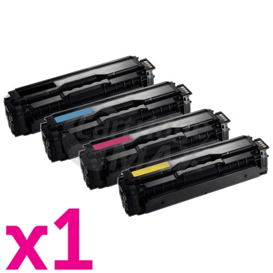 4-Pack Generic Samsung CLP-680, CLX-6260 Cartridge Combo [CLT506L] [1BK,1C,1M,1Y]