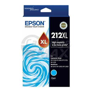 Epson 212XL Original Cyan High Yield Ink Cartridge C13T02X292