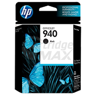 HP 940 Original Black Inkjet Cartridge C4902AA - 1,000 Pages