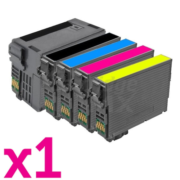 5 Pack Epson 410XL (C13T339192-C13T340492) Generic High Yield Inkjet Cartridges [1BK,1PBK,1C,1M,1Y]