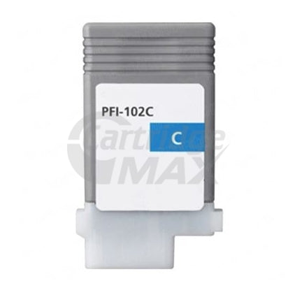 Generic Canon PFI-102C Cyan Ink Cartridge