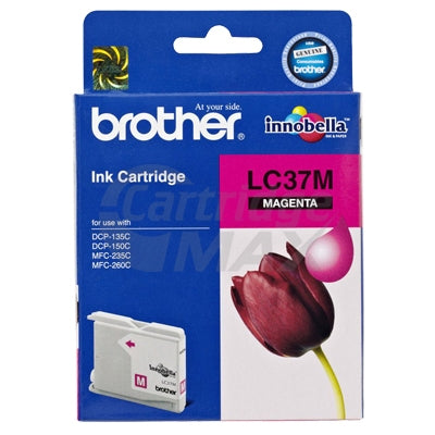 Original Brother LC-37M Magenta Ink Cartridge