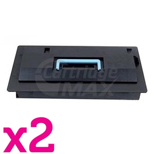 2 x Compatible for TK-715 Black Toner suitable for Kyocera KM-3050, KM-4050, KM-5050, TASKalfa 420i, 520i - 34,000 Pages