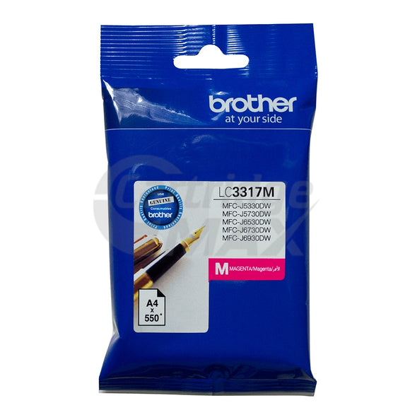 Original Brother LC-3317M Magenta Ink Cartridge