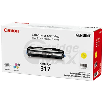 Original Canon MF8450C (CART-317Y) Yellow Toner Cartridge