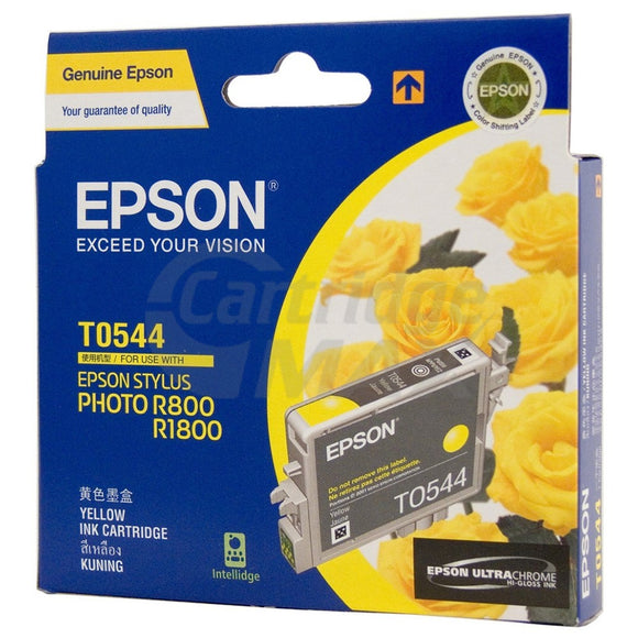 Epson Original T0544 Yellow Ink Cartridge - 440 pages [C13T054490]