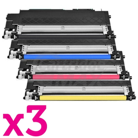 3 Sets of 4 Pack HP 119A W2090A-W2093A Generic Toner Cartridges Combo [3BK,3C,3M,3Y]
