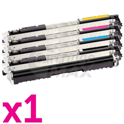 4 Pack Generic Canon LBP 7018C (CART-329B,C,M,Y) Toner Cartridges [1BK,1C,1M,1Y]