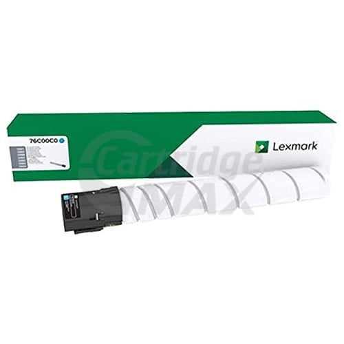 Lexmark 76C00C0 Original CS921/ CS923 / CX920 / CX921 / CX922 / CX923 / CX924 Cyan Toner Cartridge