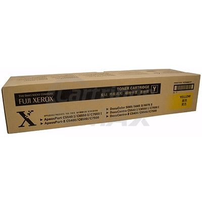 Fuji Xerox Docucentre C5500,C5065,C5540i,C6500,C7600,DCC6650i, ApeosPort II C5400 Original Yellow Toner Cartridge (CT200571)