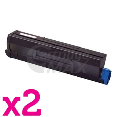 2 x OKI B431/MB471/491 Generic High Yield Toner Cartridge (44917603)