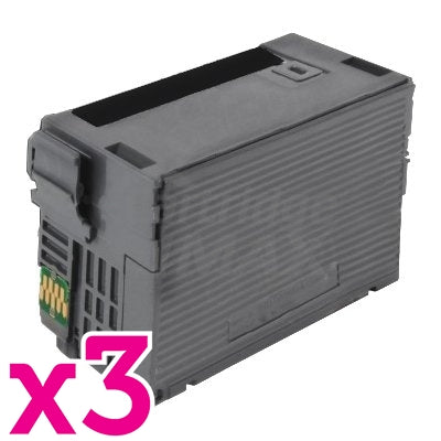 3 x Epson 410XL (C13T339192) Generic Black High Yield Inkjet Cartridge