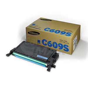 Original Samsung CLP-770ND, CLP-775ND (CLT-C609S C609) Cyan Toner Cartridge SU086A - 7,000 pages @ 5%