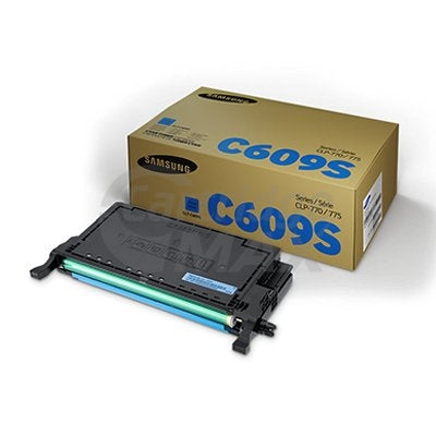 Original Samsung CLP-770ND, CLP-775ND (CLT-C609S C609) Cyan Toner Cartridge SU086A - 7,000 pages @ 5%