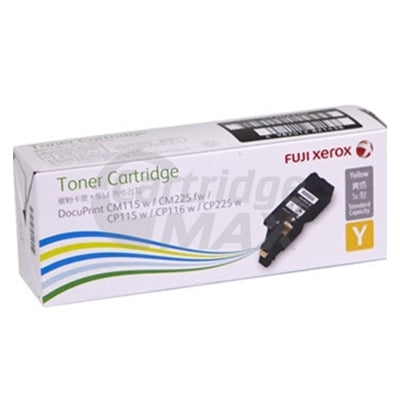 Original Fuji Xerox Docuprint CM115 CP115 CP116 CM225 CP225 Yellow Toner Cartridge (CT202270)