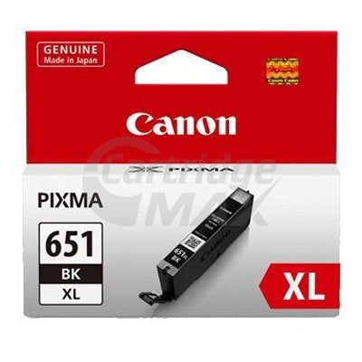 Canon CLI-651XLBK Original Photo Black High Yield Inkjet Cartridge