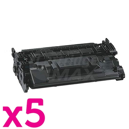 5 x Canon CART-052 Black Generic Toner Cartridge