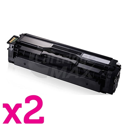 2 x Generic Samsung CLP-415, CLX-4170, CLX-4195 [CLT-K504S K504] Black Toner SU160A