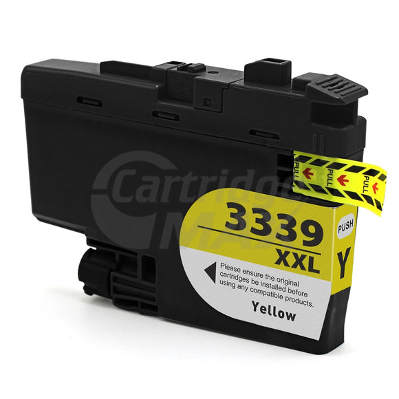 Brother LC-3339XLY Generic High Yield Yellow Ink Cartridge