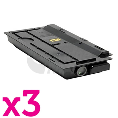 3 x Compatible for TK-7209 Black Toner suitable for Kyocera TASKalfa 3510I - 35,000 Pages