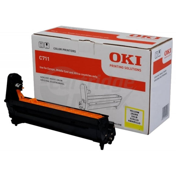 OKI Original MC770 MC780 Yellow Imaging Drum Unit - 30,000 pages (45395705)