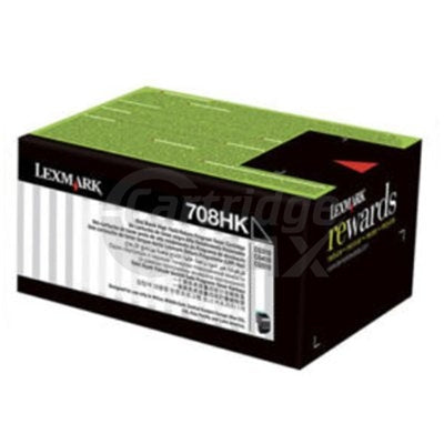 1 x Lexmark (70C8HK0) Original CS310 / CS410 / CS510 Black High Yield Toner Cartridge
