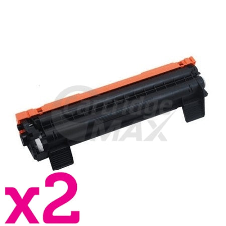 2 x Generic Fuji Xerox DocuPrint P115b,P115w,M115w,M115fw Black Toner - 1,000 pages (CT202137)