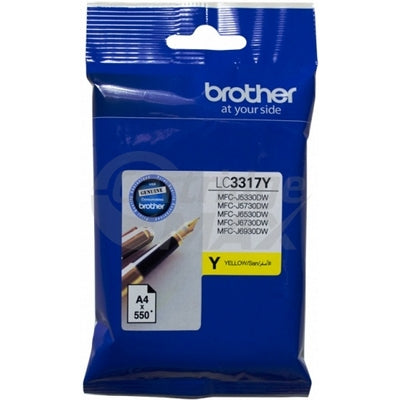 Original Brother LC-3317Y Yellow Ink Cartridge