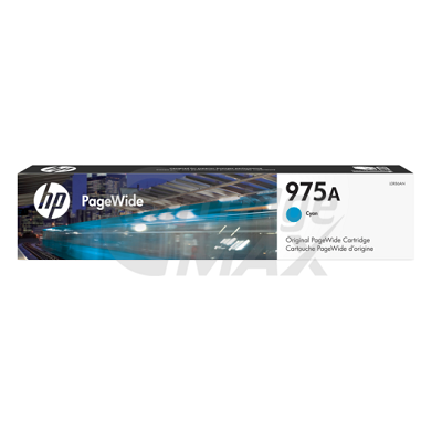 HP 975A Original Cyan Inkjet Cartridge L0R88AA - 3,000 Pages