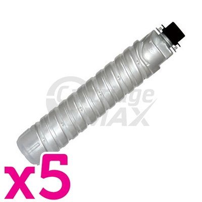 5 x Ricoh Type 1230D Generic Black Toner Cartridge [885473]