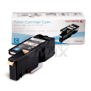 Original Fuji Xerox DocuPrint CP105 CP205 CM205 CM215 CP215 Cyan Toner Cartridge (CT201592)
