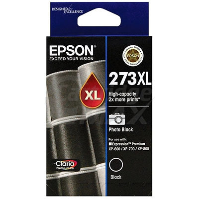 Epson 273XL Original Photo Black High Yield Ink Cartridge [C13T275192]