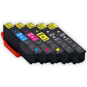 6-Pack Epson 273XL Generic High Yield Ink Combo [2BK,1PBK,1C,1M,1Y]