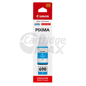 Original Canon GI690C Cyan Ink Bottle