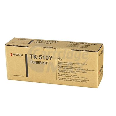 Original Kyocera TK-510Y Yellow Toner Cartridge FS-C5020N, FS-C5025N, FS-C5030N