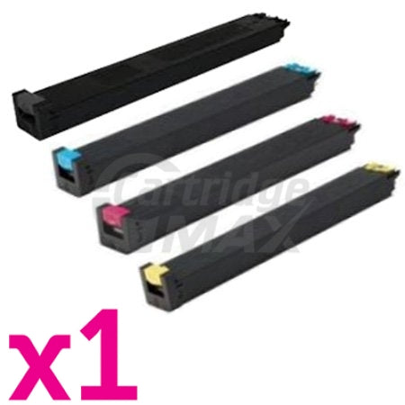 4 Pack Sharp MX-3050 / 3060 / 3070 / 3560 / 3570 / 4060 / 4070 / 5060 / 5070 / 5070 / 5071 / 6070 Generic Toner Cartridges Combo [1BK,1C,1M,1Y]