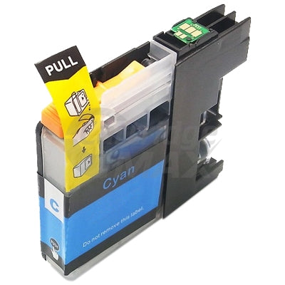 Generic Brother LC-133C Cyan Ink Cartridge - 600 Pages