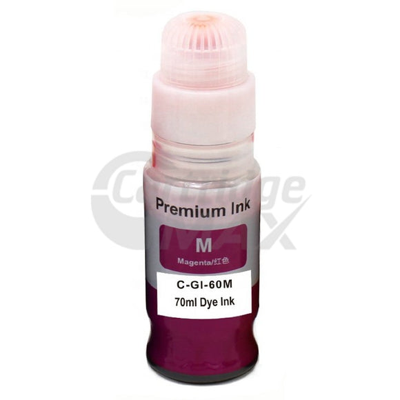 Generic Canon GI60M Magenta Ink Bottle 70ML