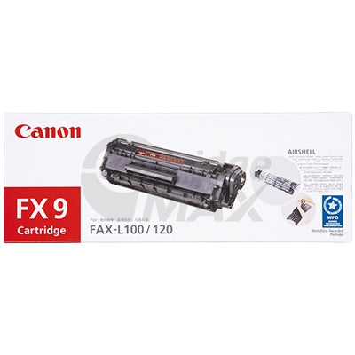 1 x Canon FX-9 Black Original Toner Cartridge