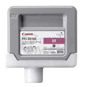 Original Canon PFI-301M Magenta Ink Cartridge  - 330ML