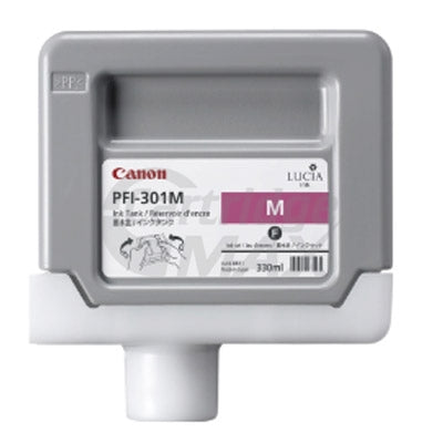Original Canon PFI-301M Magenta Ink Cartridge  - 330ML