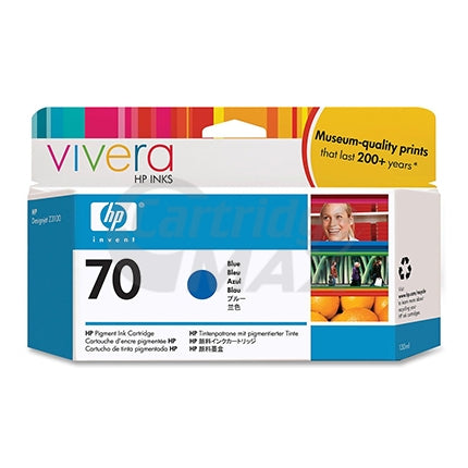 HP 70 Original Blue Ink Cartridge C9458A