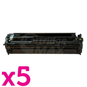 5 x Generic Canon CART-318BK Black Toner Cartridge