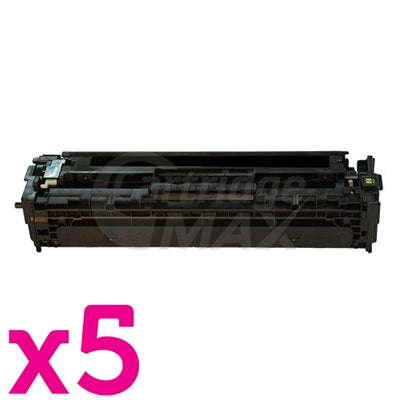 5 x Generic Canon CART-318BK Black Toner Cartridge
