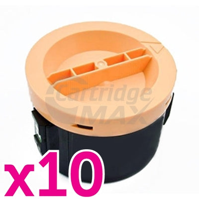10 x Generic Fuji Xerox DocuPrint P205B M205B Black Toner Cartridge High Yield - 2,200 pages (CT201610)