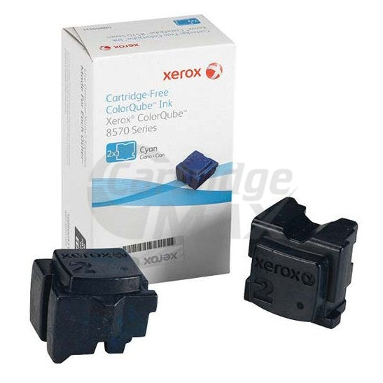 Fuji Xerox ColorQube 8570 Original Cyan Ink Sticks (108R00941)