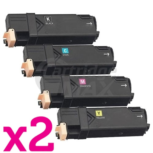 2 sets of 4-Pack Generic Cartridge Combo for Fuji Xerox C2120 [2BK,2C,2M,2Y]