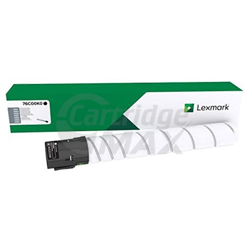 Lexmark 76C00K0 Original CS921/ CS923 / CX920 / CX921 / CX922 / CX923 / CX924 Black Toner Cartridge